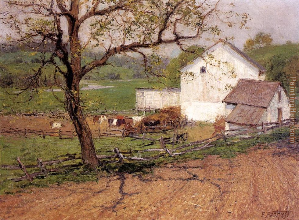 Summer Day painting - Edward Henry Potthast Summer Day art painting